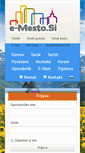 Mobile Screenshot of e-mesto.si